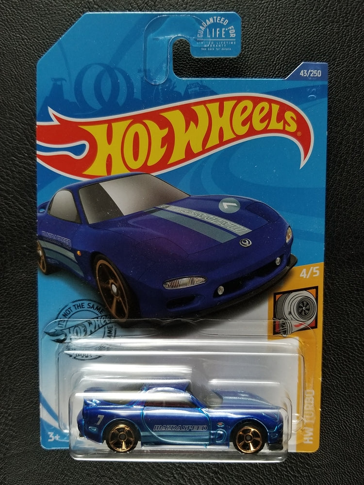 Hot Wheels - '95 Mazda RX-7 (Blue)