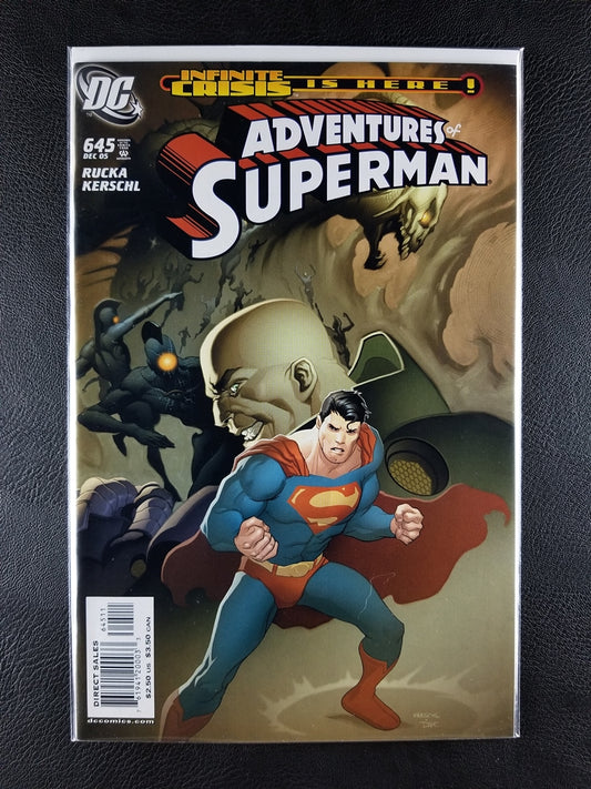 The Adventures of Superman #645 (DC, December 2005)