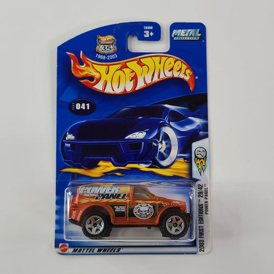 Hot Wheels - Power Panel (Metallic Orange)