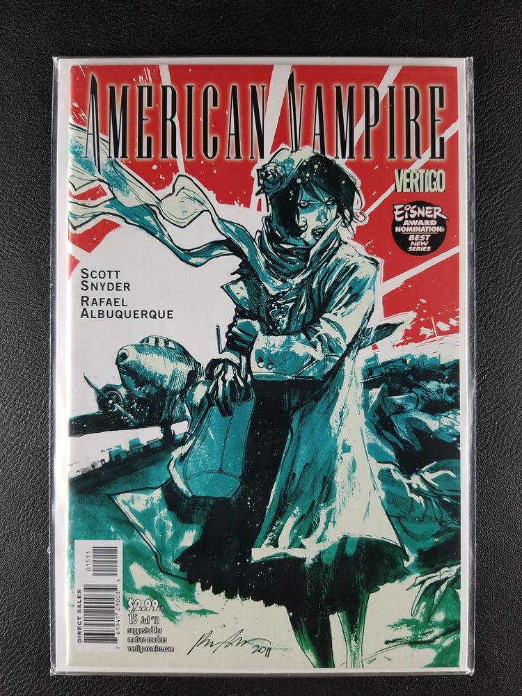 American Vampire #15 (DC/Vertigo, July 2011)