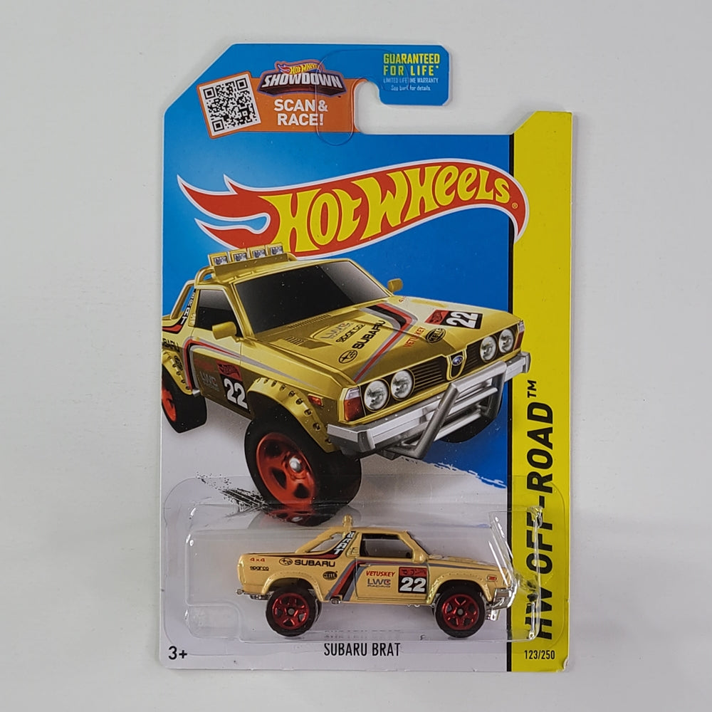 Hot Wheels - Subaru B.R.A.T. (Pearl Sandy Brown) [Kmart Exclusive - November 7, 2015]