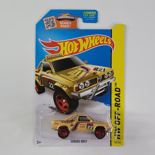 Hot Wheels - Subaru B.R.A.T. (Pearl Sandy Brown) [Kmart Exclusive - November 7, 2015]