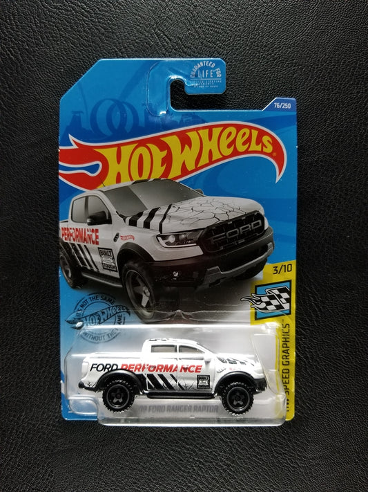 Hot Wheels - '19 Ford Ranger Raptor (White)