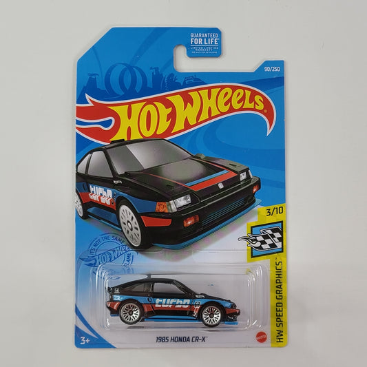 Hot Wheels - 1985 Honda CR-X (Black)