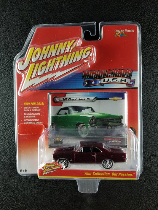 Johnny Lightning - 1967 Chevy Nova SS (Red) [Muscle Cars USA 2016 Release 2]