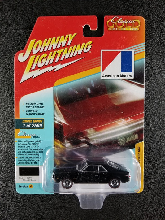 Johnny Lightning - 1968 AMC Javelin SST (Classic Black) [1/6 - Classic Gold 2018 (Release 3); Ltd. Edition - 1 of 2500]