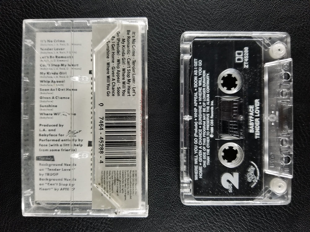 Babyface - Tender Lover (1989, Cassette)