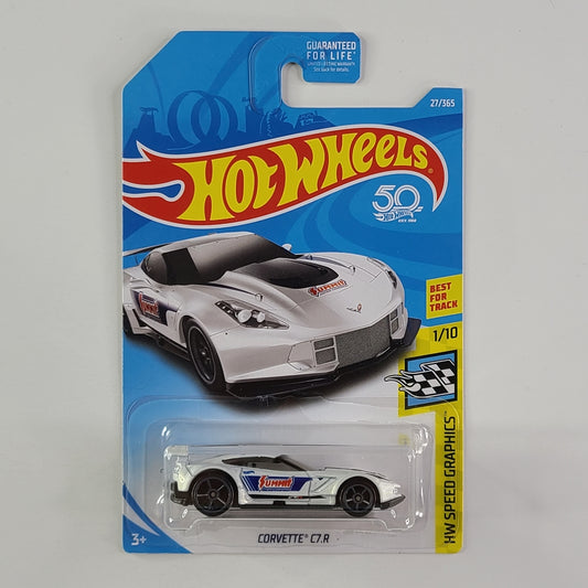 Hot Wheels - Corvette C7.R (White)