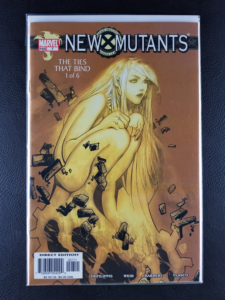 The New Mutants [2nd Series] #7 (Marvel, January 2004)