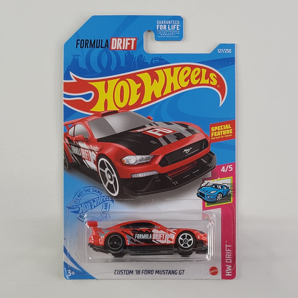 Hot Wheels - Custom '18 Ford Mustang GT (Red)