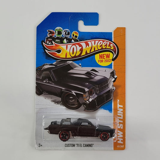 Hot Wheels - Custom '71 El Camino (Black) [New for 2012]