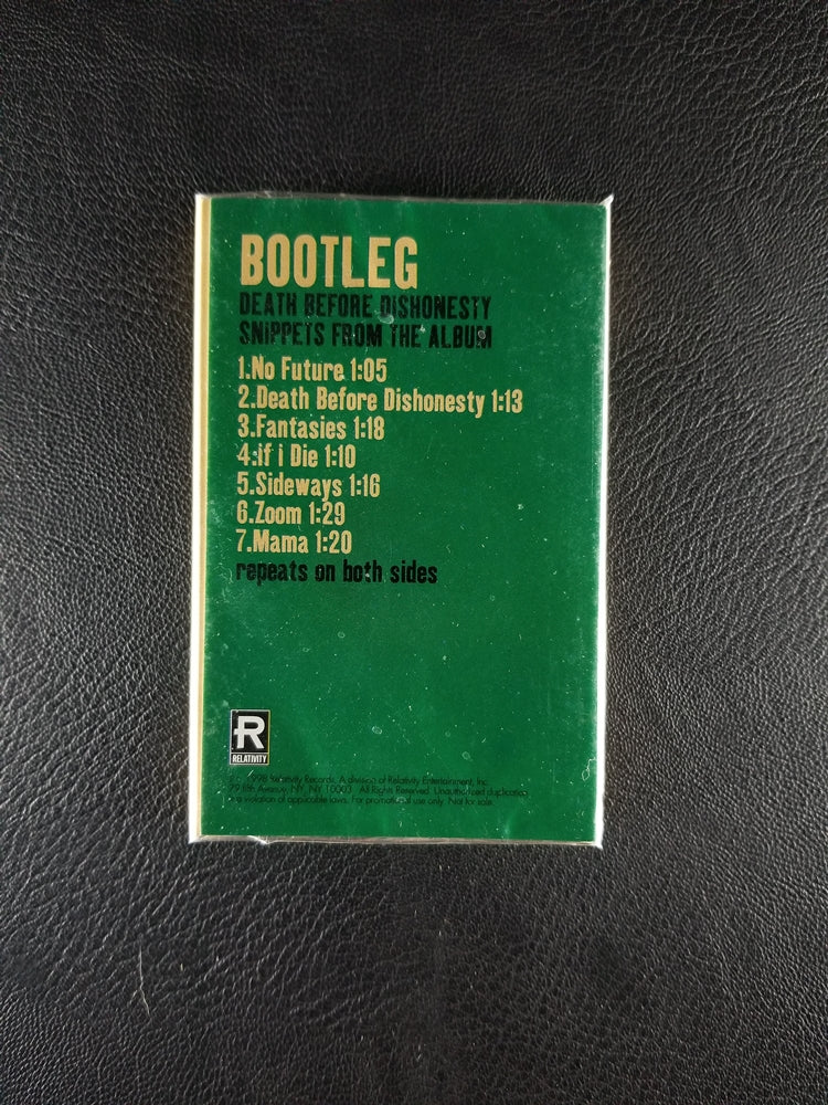 Bootleg - Death Before Dishonesty (1999, Cassette, Sampler) [SEALED]