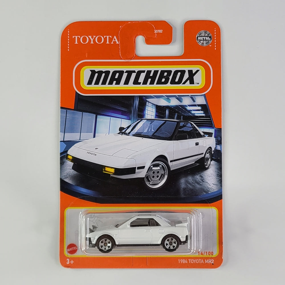 Matchbox - 1984 Toyota MR2 (White) [Opened Headlights]