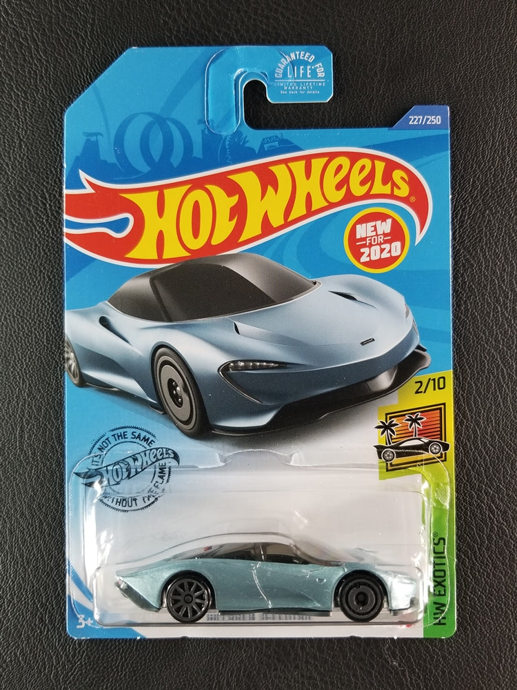 Hot Wheels - McLaren Speedtail (Metallic Light Blue)