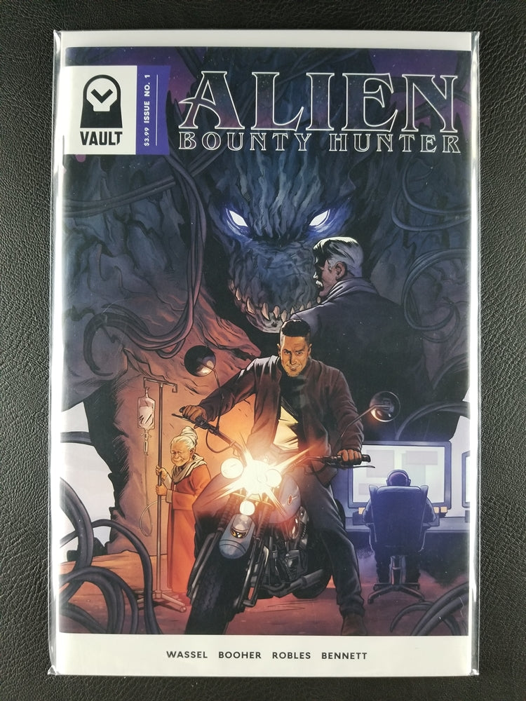 Alien Bounty Hunter #1A (Vault Comics, July 2017)