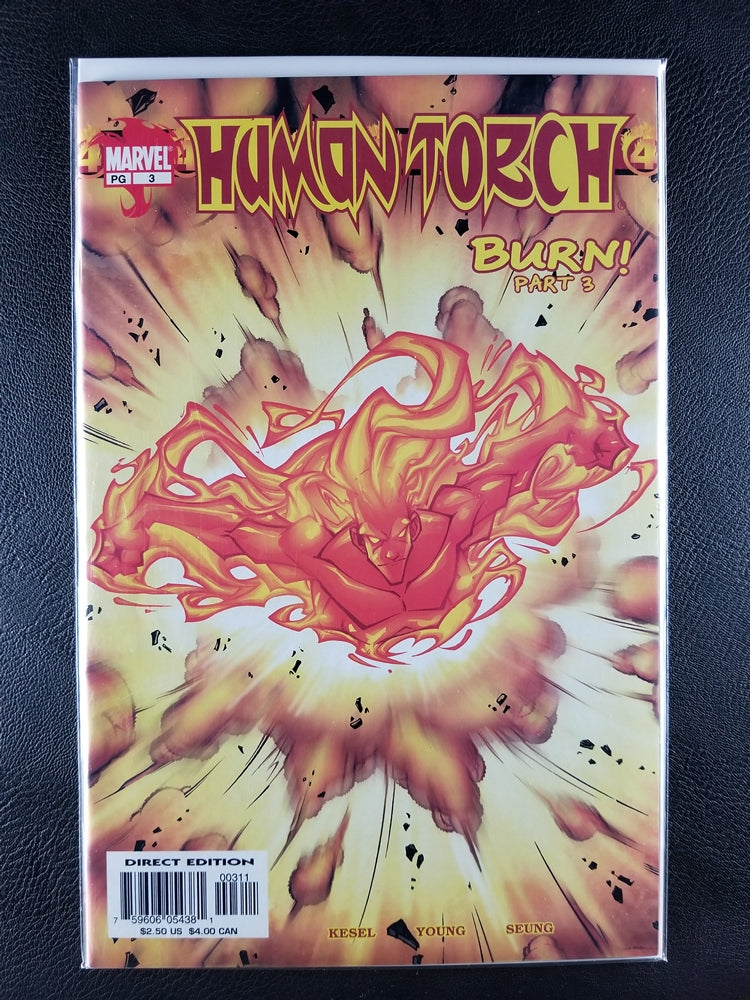 Human Torch [2nd Series] #3 (Marvel, July 2003)