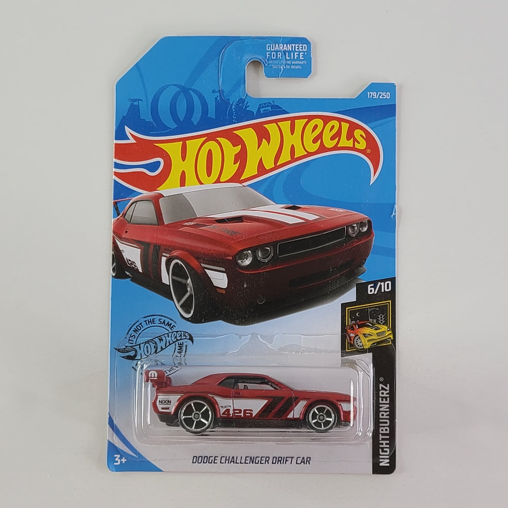 Hot Wheels - Dodge Challenger Drift Car (Red)