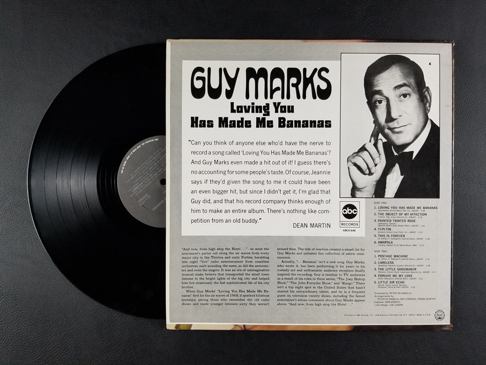 Guy Marks - Loving You Has Made Me Bananas (1968, LP)