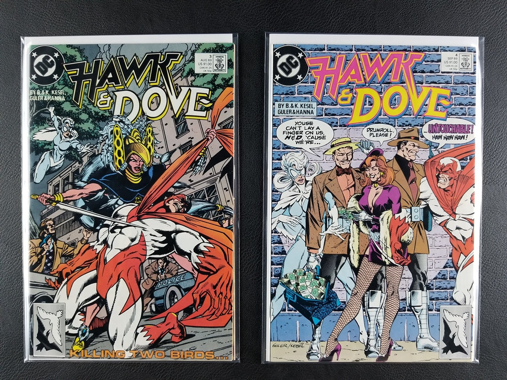 Hawk & Dove [3rd Series] #1-5 Set (DC, 1989)