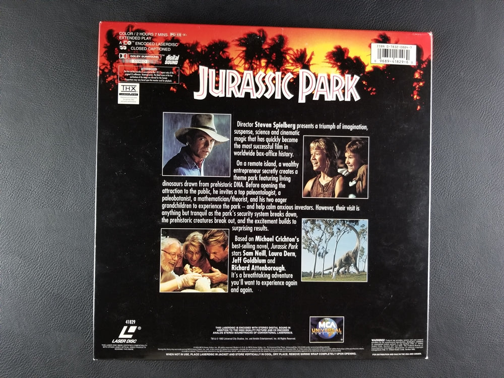 Jurassic Park [Widescreen] (1994, Laserdisc)
