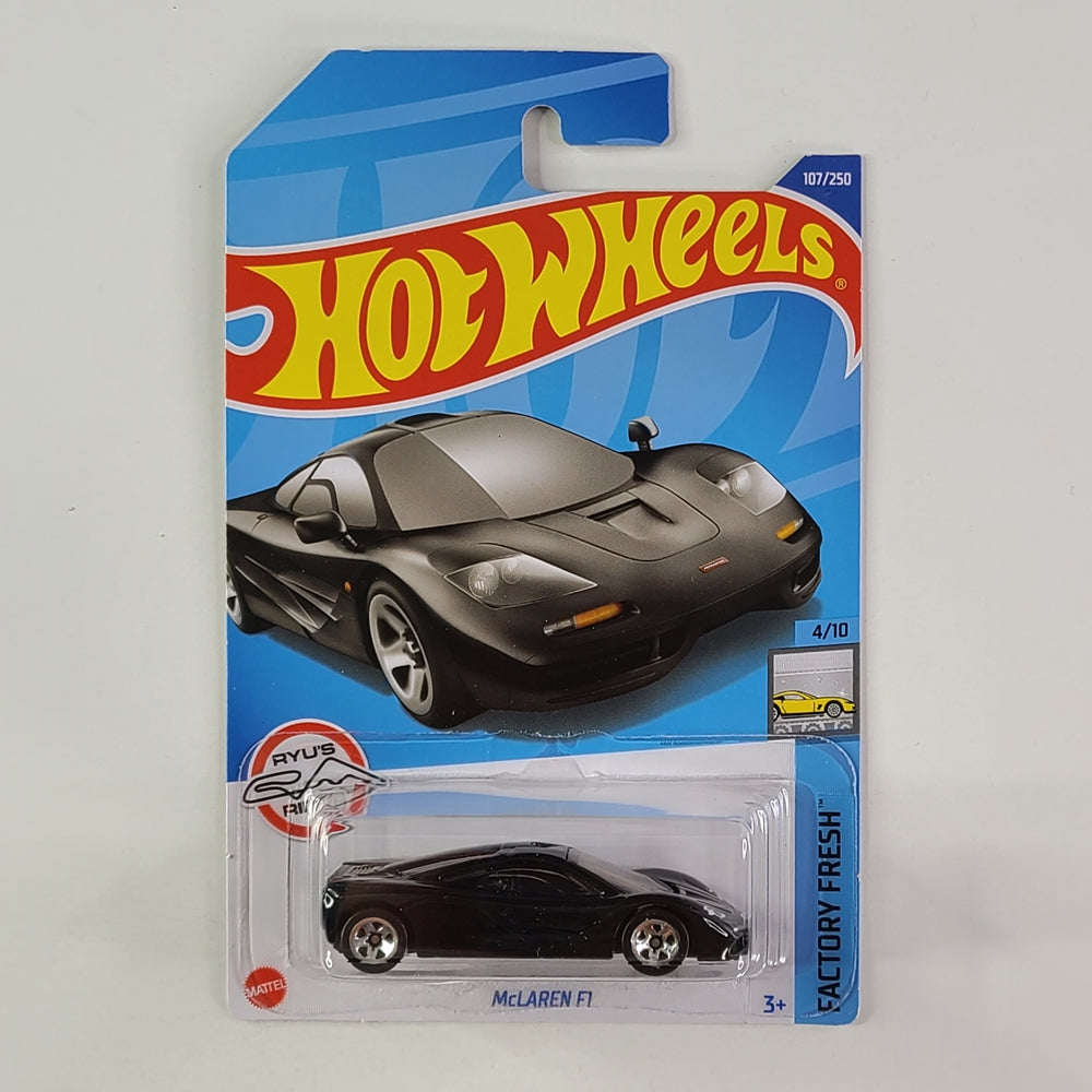 Hot Wheels - McLaren F1 (Jet Black) [Card Variant]