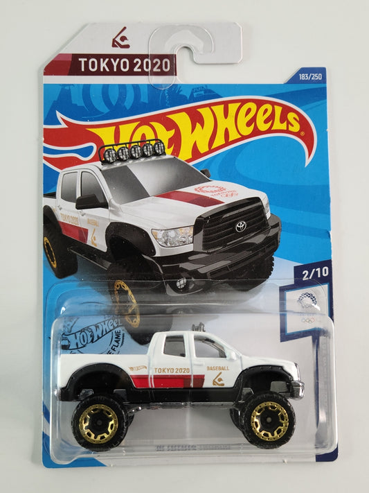 Hot Wheels - '10 Toyota Tundra (White) [Olympic Games Tokyo 2020 Mini Collection - 2/10