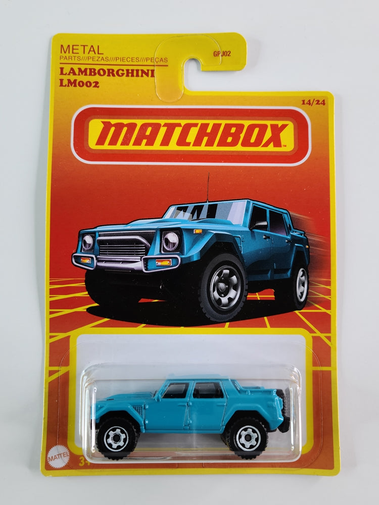 Matchbox - Lamborghini LM002 (Sky Blue) [14/24 - 2021 Retro Series]