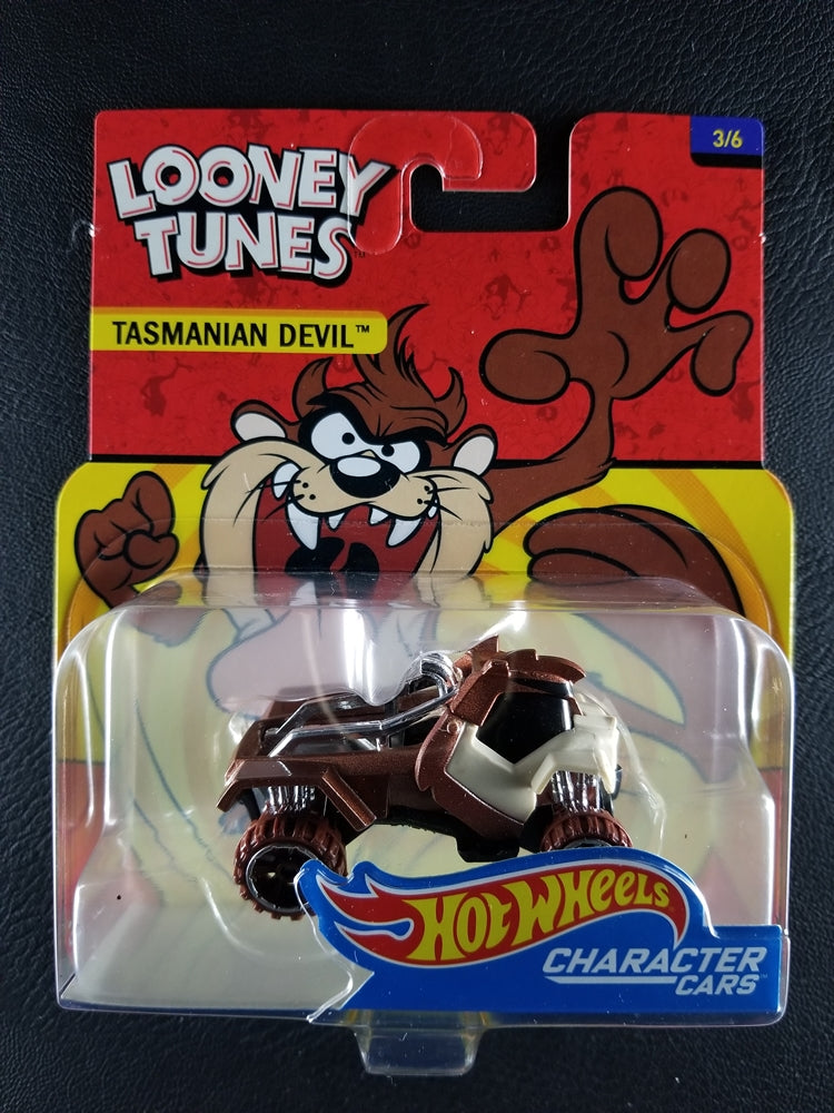 Hot Wheels Character Cars - Tasmanian Devil (Brown) [3/6 - Looney Tunes]