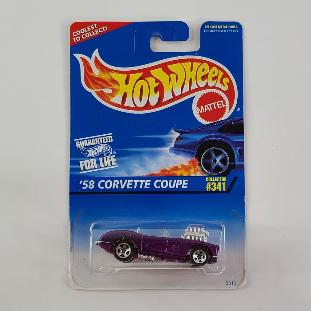 Hot Wheels - '58 Corvette Coupe (Metallic Purple)