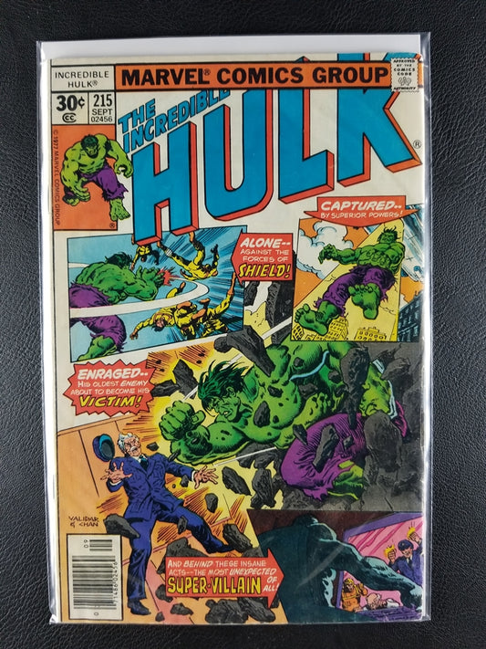 The Incredible Hulk [1st Series] #215 (Marvel, September 1977)