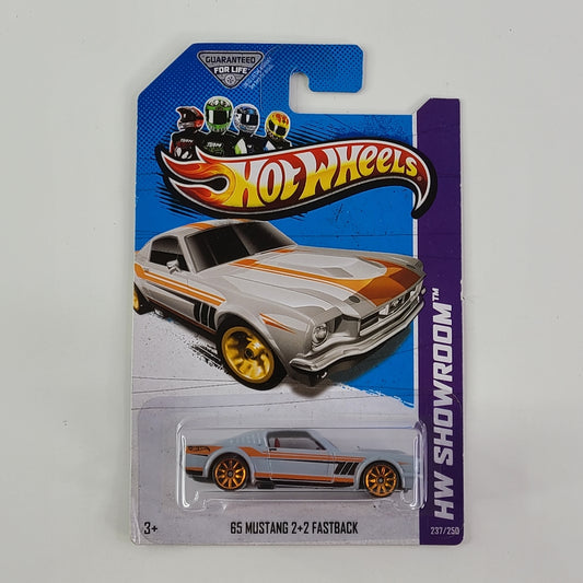 Hot Wheels - '65 Mustang 2+2 Fastback (Grey)