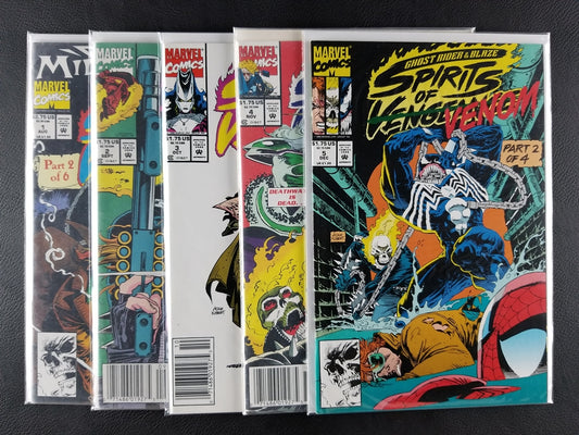 Ghost Rider/Blaze: Spirits of Vengeance #1-5 Set (Marvel, 1992)