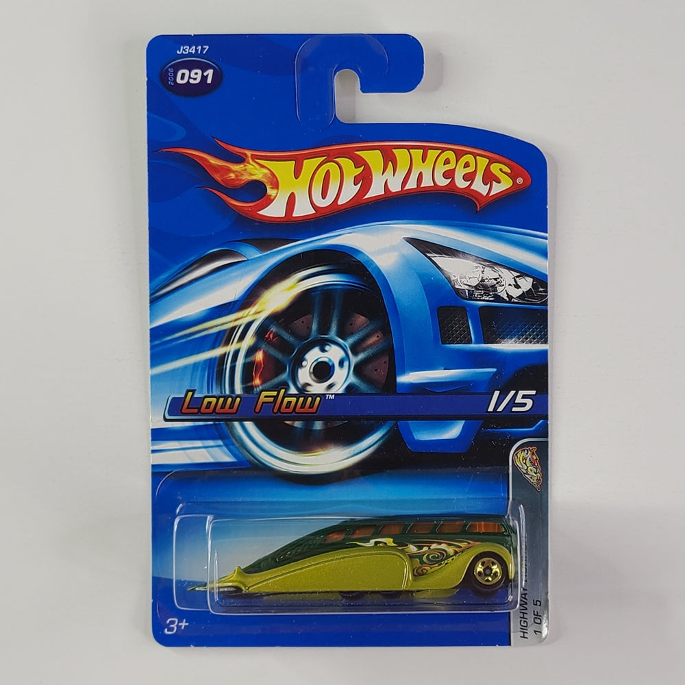 Hot Wheels - Low Flow (Dark Green & Light Green) – Throwback Collectibles