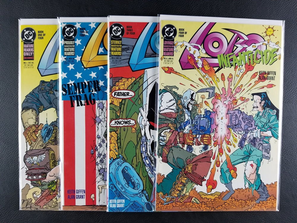 Lobo: Infanticide #1-4 Set (DC, 1992-93)