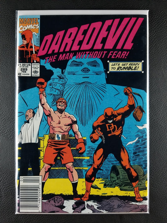 Daredevil [1st Series] #289 [Newsstand Edition] (Marvel, February 1991)