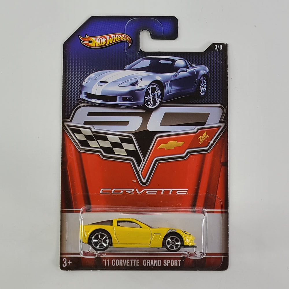 Hot Wheels - '11 Corvette Grand Sport (Pearl Yellow)