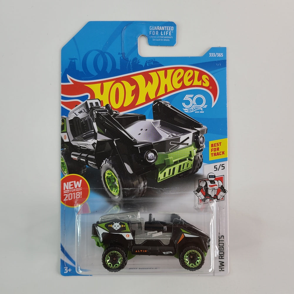 Hot Wheels - Bot Wheels (Metallic Gray)