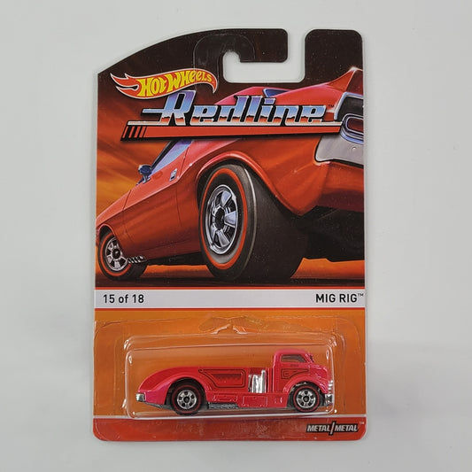 Hot Wheels - Mig Rig (Pearl Pink) [HW Heritage: Redliners (2015) - 15/18]