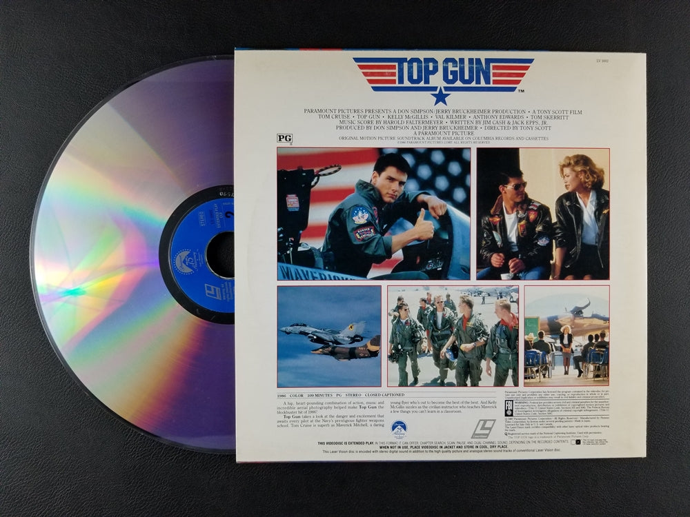 Top Gun (1987, Laserdisc)