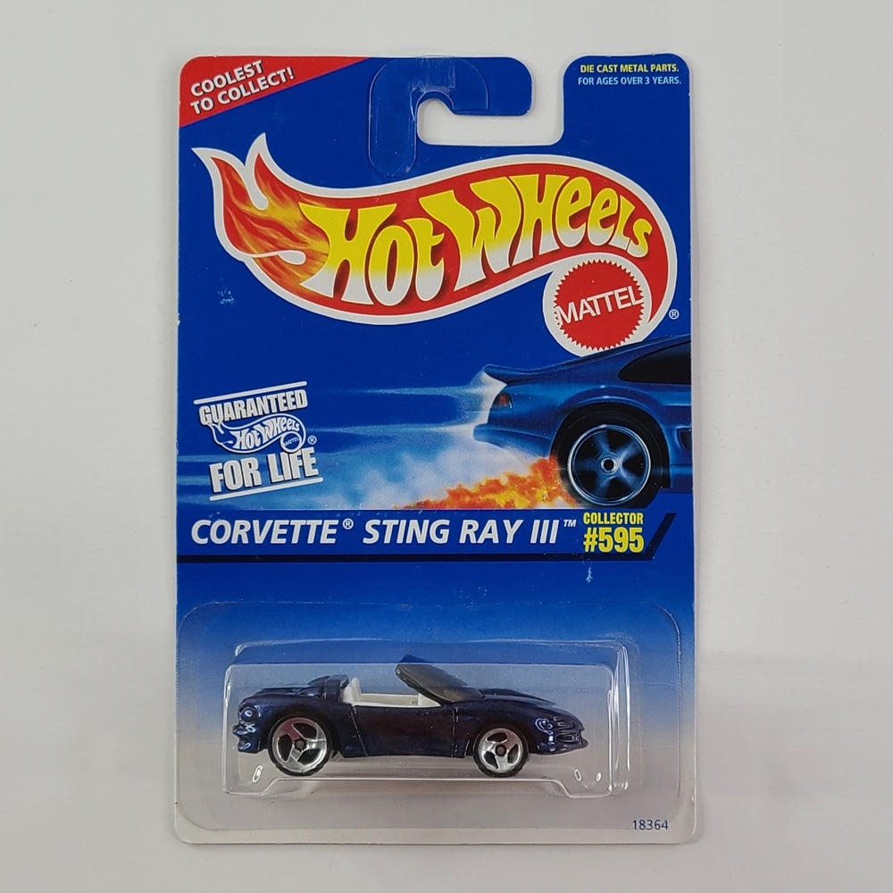 Hot Wheels - Corvette Sting Ray III (Blue)