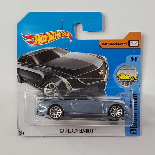 Hot Wheels - Cadillac Elmiraj (Metalflake Steel Blue) [Short Card]