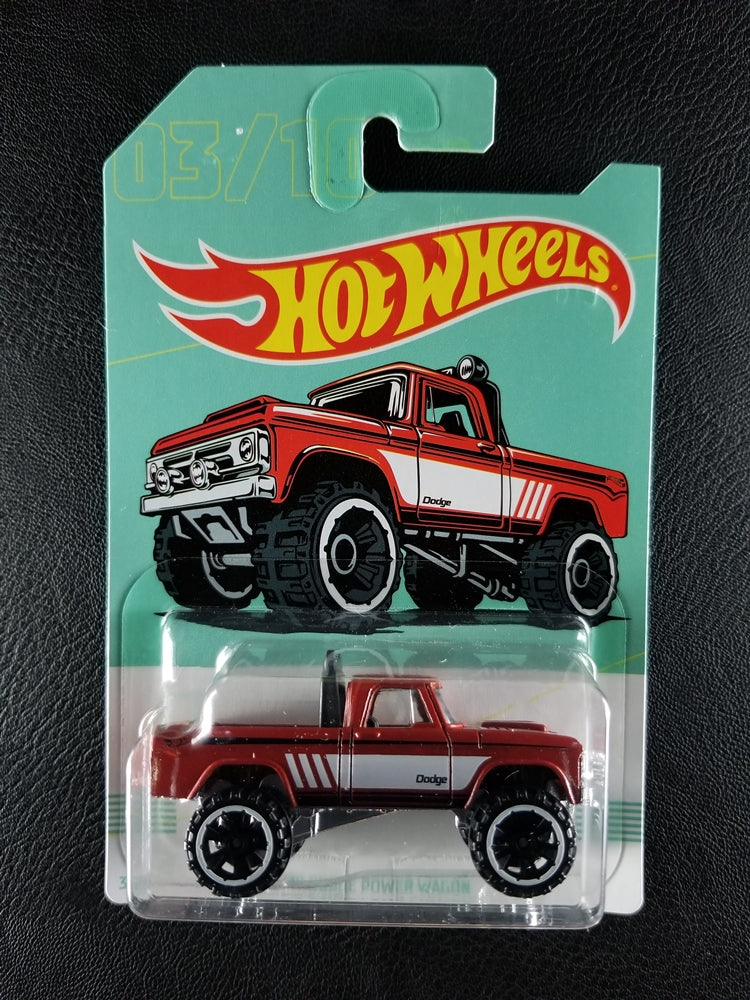 Hot Wheels - '70 Dodge Power Wagon (Red) [3/10 - 2019 HW American Pickup]