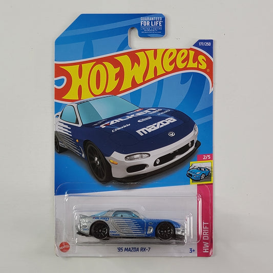 Hot Wheels - '95 Mazda RX-7 (Metallic Silver)