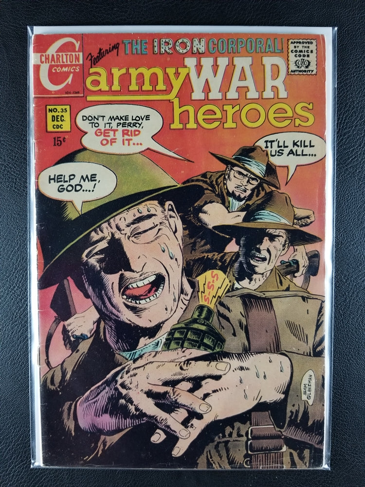Army War Heroes #35 (Charlton Comics Group, December 1969)