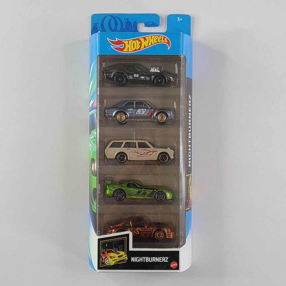 Hot Wheels - Nightburnerz 5-Pack (2021)