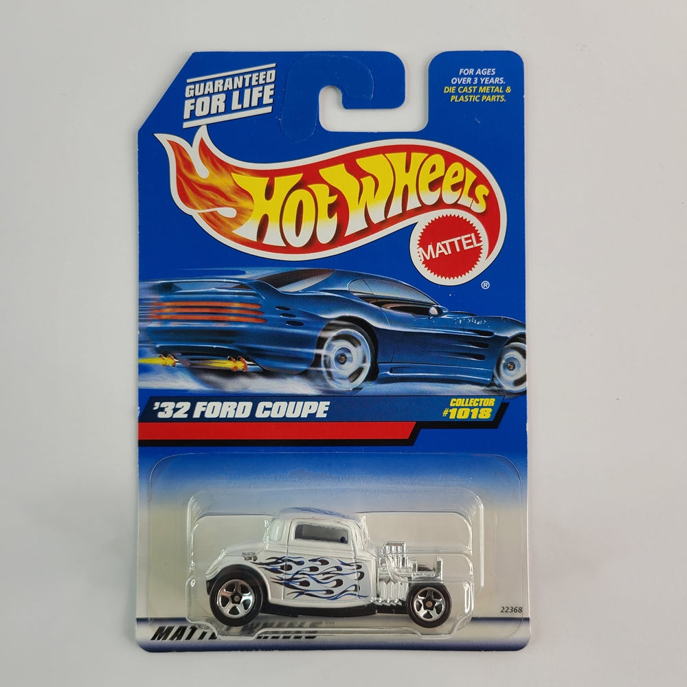 Hot Wheels - '32 Ford Coupe (Metallic White) [Mainline (1999) - #1018]