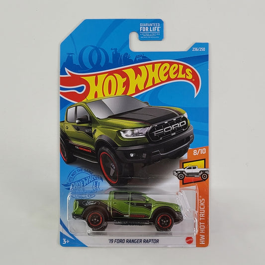 Hot Wheels - '19 Ford Ranger Raptor (Metalflake Green)