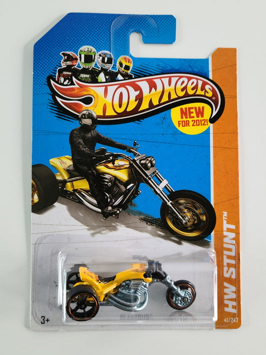 Hot Wheels - Blastous (Yellow) [HW Stunt (2012) - 41/247] [New for 2012]