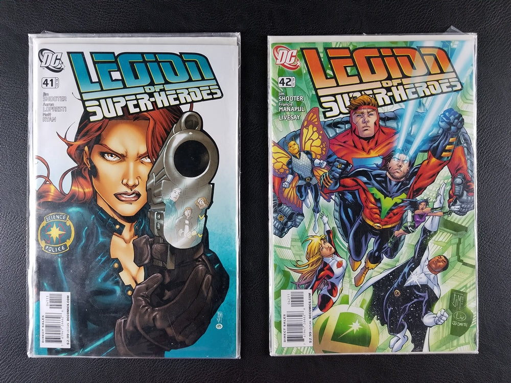 Legion of Super-Heroes [5th Series] #37-47 Set (DC, 2008)