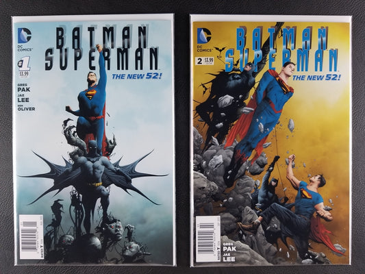 Batman/Superman #1A & 2A Set (DC, 2013)